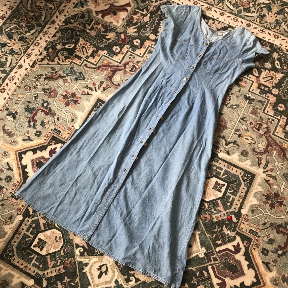Large Denim Dress